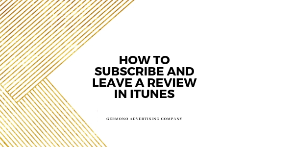 How to Subscribe and Leave a Review in iTunes