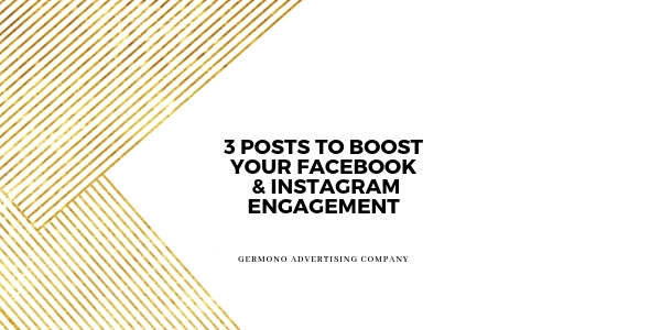 3 Posts To Boost Your Facebook & Instagram Engagement