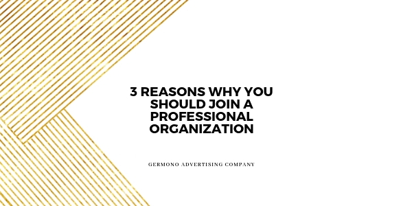 3 Reasons Why You Should Join a Professional Organization