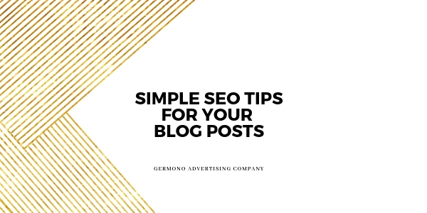 Simple SEO Tips For Your Blog Posts